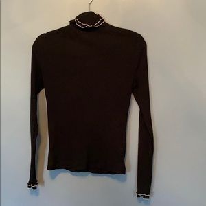 Knit turtle neck top